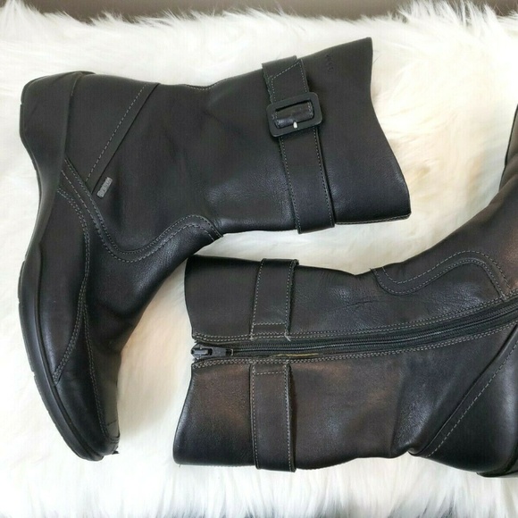 ecco mid calf boots